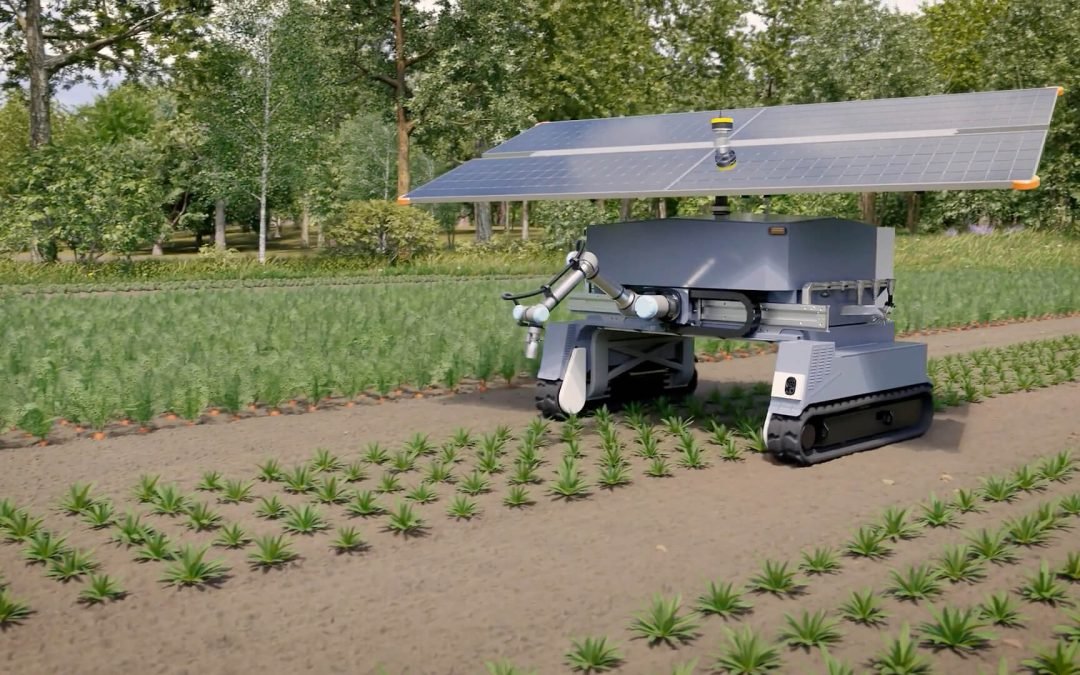 V Troji byly k vidění zemědělské roboty schopné rozpoznat plevel od zeleniny